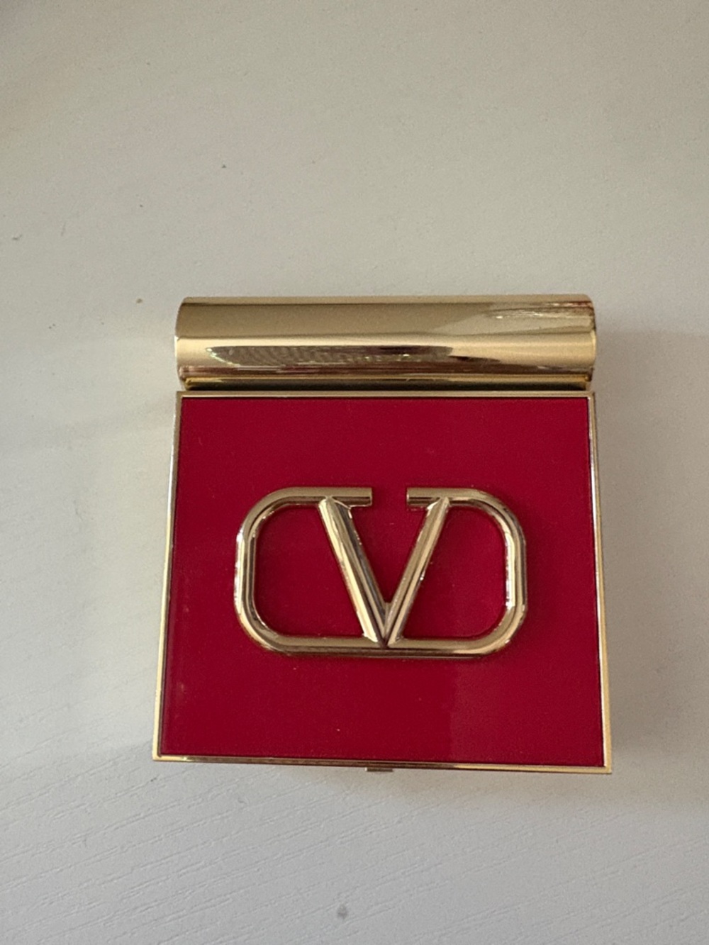 Valentino Garavani Red and Gold Blush Color 05